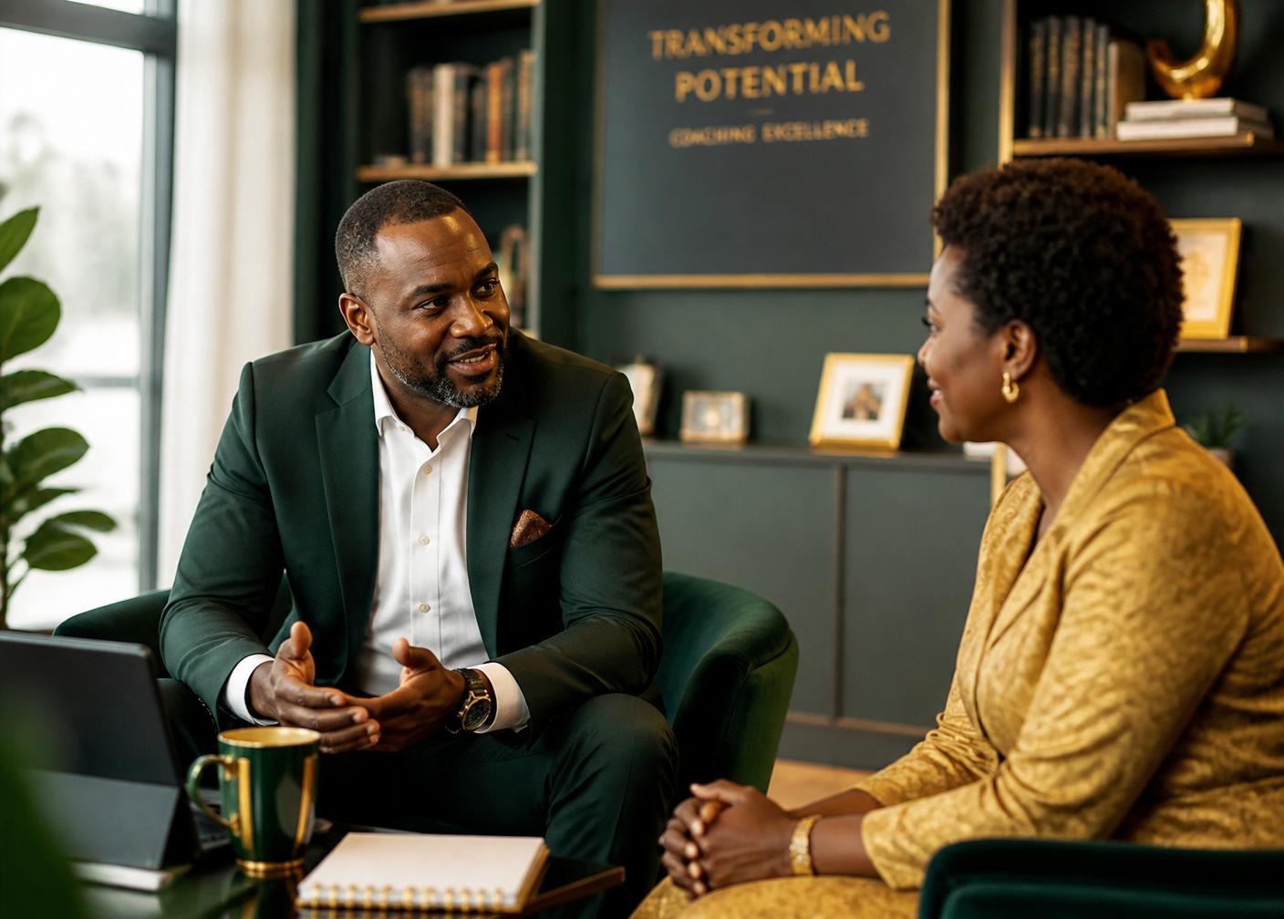 A private transformation coaching conversation